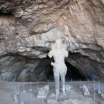 Statue of Shapur I-sassanid-in Bishapur cave-Iran