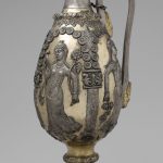 silver vase-sassanid